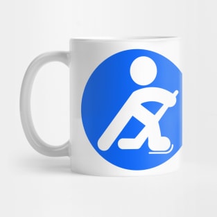 HOCKEY PLAYER SILHOUETTE Mug